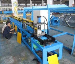 China Cross T Bar Roofing Forming Machine, Metal Stud Roll Forming Machine with Un Coiler wholesale
