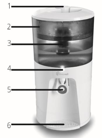 Counter Top 8.5l Small Water Dispenser For Home