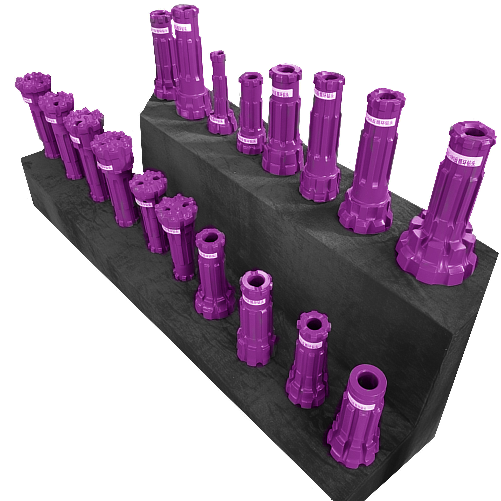 Rock Borehole Drill Bit Mining Machine Parts DTH Button Drill Bits DHD380 Drilling Bit Set