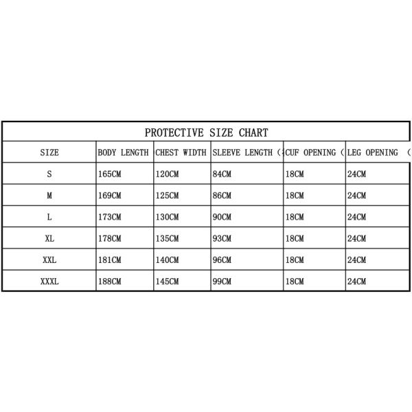 63 GSM PP+PE Disposable Protective Clothes