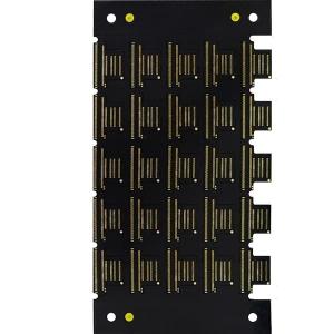 Reliable Precision Traces Black Flexible PCB Board With Wide Operating Temperature Range
