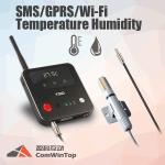3G 4G GSM SMS Wifi GPRS Temperature Monitoring Humidity Data Logger 12V Input