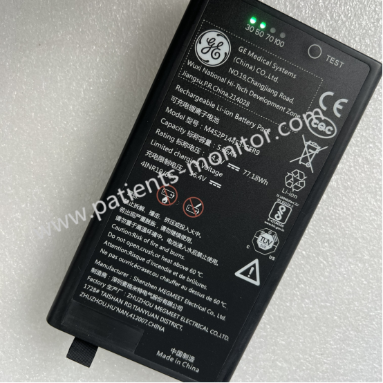 GE Rechargeable Li-Ion Battery Pack M4S2P14453-GER9 5.36Ah 14.4V 77.18Wh New Original for Medical Equipment