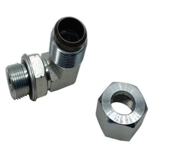 Quality Model NO. 1CG9 Customized Size Combination Joint Fittings 90 Degree Elbow Bsp Thread for sale