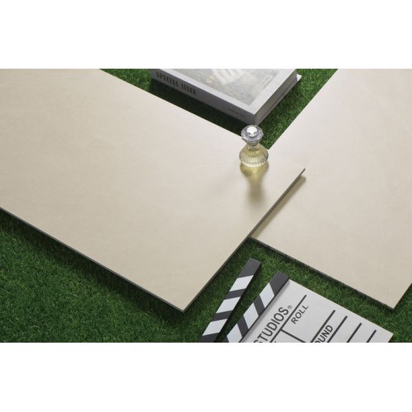 Beige Glazed Ceramic Wall Tile 400x800mm Acid-Resistant AAA Grade