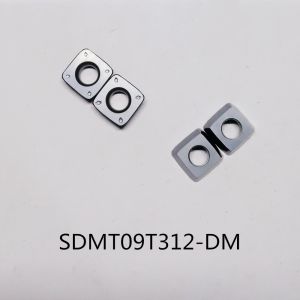 China SDMT09T312-DM Carbide High Feed Milling Inserts HRC 93 on sale
