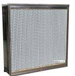 Separator Design Terminal HEPA Filter , White Color H13 / H14 HEPA Filter
