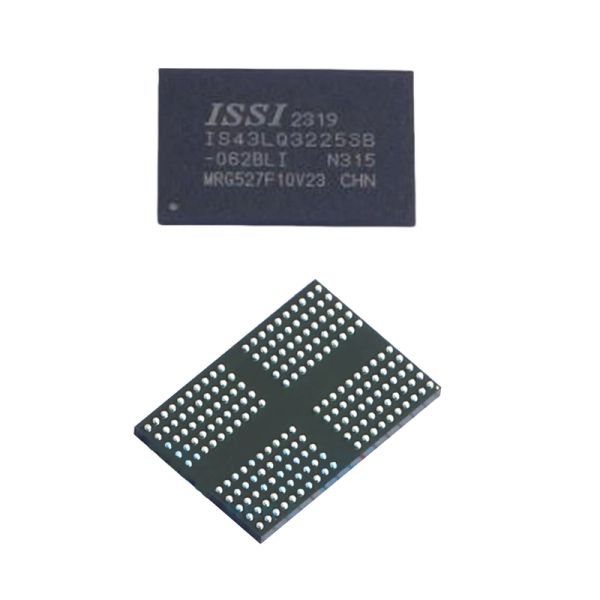 FBGA-200 DRAM Memory Chip 8Gb X16 X2 Channel LPDDR4X IS43LQ32256B-062BLI