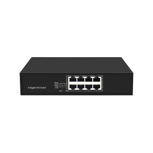 RTL8370N 8 Port Industrial PoE Switch Multipurpose Anti Interference