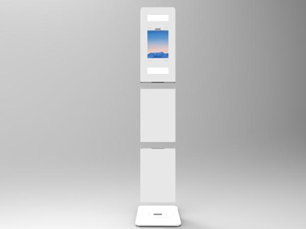 Quality Multi Language Digital Signage Kiosk Remote Control Multimedia Ipad Kiosk Stand for sale