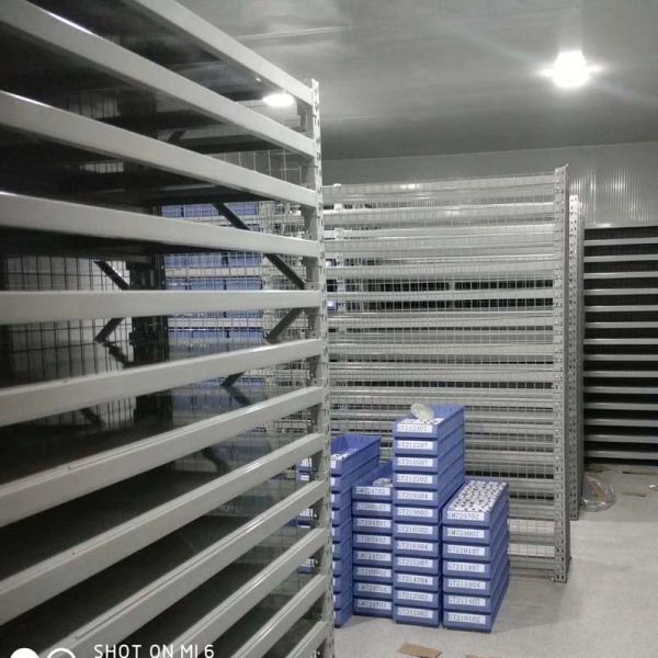 Customizable Powder Coated Boltless Steel Shelving Racks Metal Material
