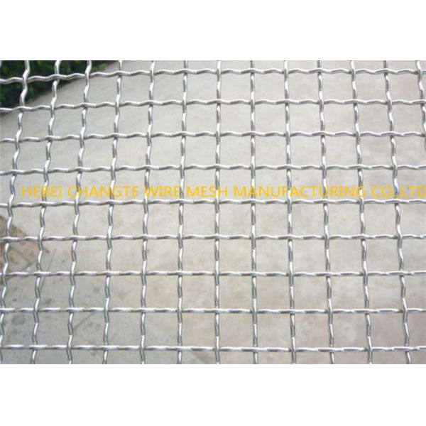 Quality Galvanized 0.5mm Dia 72A Manganese Steel Crimped Wire Mesh for sale
