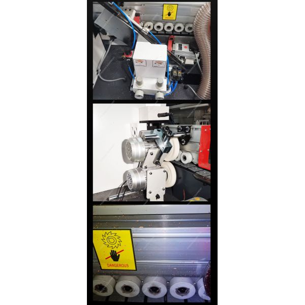 3300*800*1550 CNC Woodworking Machinery for Furniture Edge Seal and Buffing Function