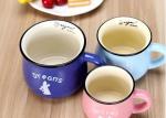 Simple And Fashionable Ceramic Cups With Customized Patterns And Multi-Color