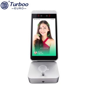 China Japanese Language AI Face Recognition Biometric System Alcohol Detection Temperature Taking wholesale