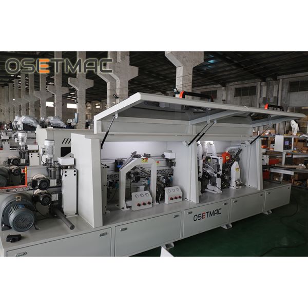 Width 60mm Woodworking Edge Banding Machine with 8 Functions