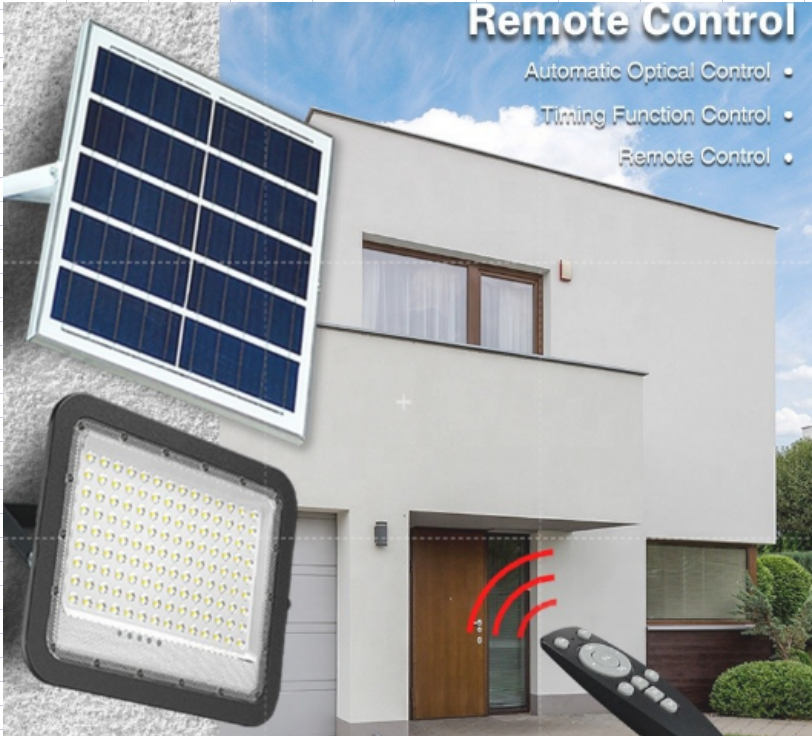 IP65 Adjustable Security Solar Led Flood Light 50w 100w 200W 300w 400w