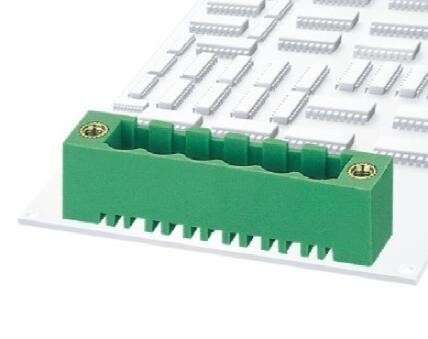 pitch:5.08mm / 0.2 in Plug-in Terminal Block socket end closed with flange nut