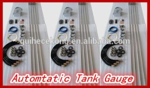 automatic tank gauging system for fuel station diesel tank volume monitor with magentostrictive probe sensor console