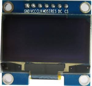 China SSD1106G Driver 1.3inch Mono OLED Display , I2C Interface Digital TFT LCD wholesale