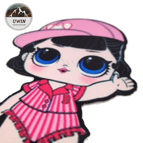 Popular Sequin Embroidered Badge Patch LOL Various Shapes With Sew On Backing