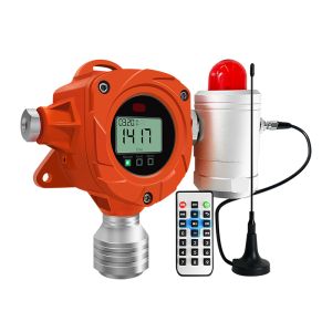 China ATEX CE FCC Fixed LED Screen Combustible Gas Leak Detector 0-100%LEL for Gas Station LPG Station wholesale