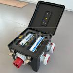 Syntax MP24 Portable Distribution Box Three Phase 63A For Stage Lighting Box PC