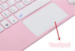 Windows Tablet POGO PIN Keyboard Easy Installation With Touchpad Build - In