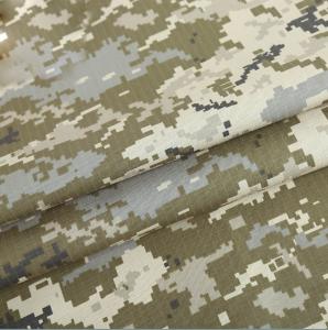 China Military Camo Material Polyester Cotton Blended Ukrainian Army Tent Fabric wholesale