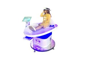 Thrilling Virtual Reality Motion Simulator , Custom Color 22 Inch  Kiosk 9D Reality Simulator