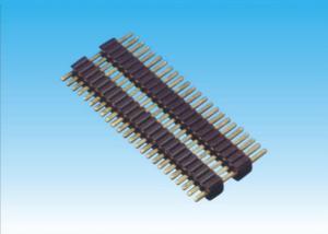 China 1.0mm Pitch Dual Plastic PCB Header Connector 600V AC/Min Withstand Voltage wholesale