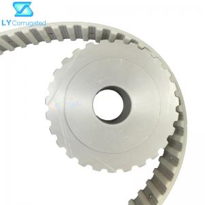 China Cast Iron Carton Machine Spare Parts 5m 8m Conveyor Roller Timing Belt Pulley wholesale