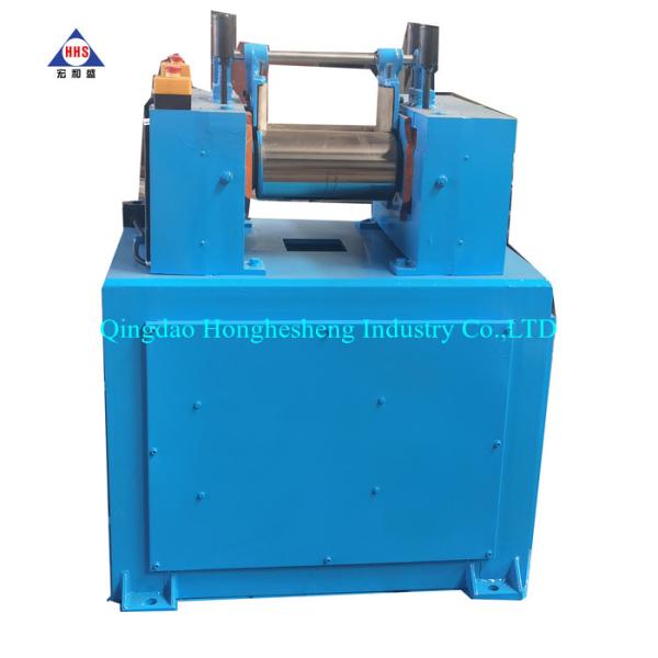 Quality Small Two Roll Open Rubber Mixing Mill Laboratory Scale PLC Control 380V for sale