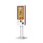 Self Ordering Floor Standing Wall Interactive Kiosk Fast Food Self Payment