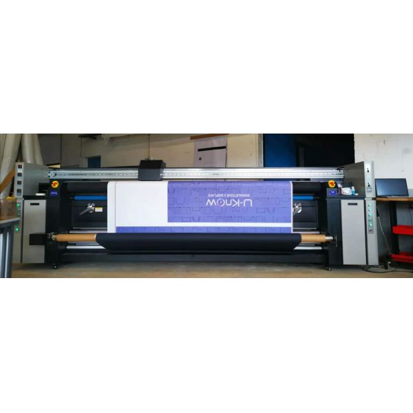 Large Format Pigment Ink Sublimation Printing Machine 1800DPI With 1.5mm Head
