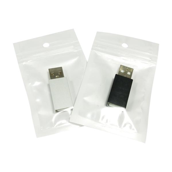 Quality Support By MOQ Quantity - Silver Safety Charging USB Data Blocker for sale