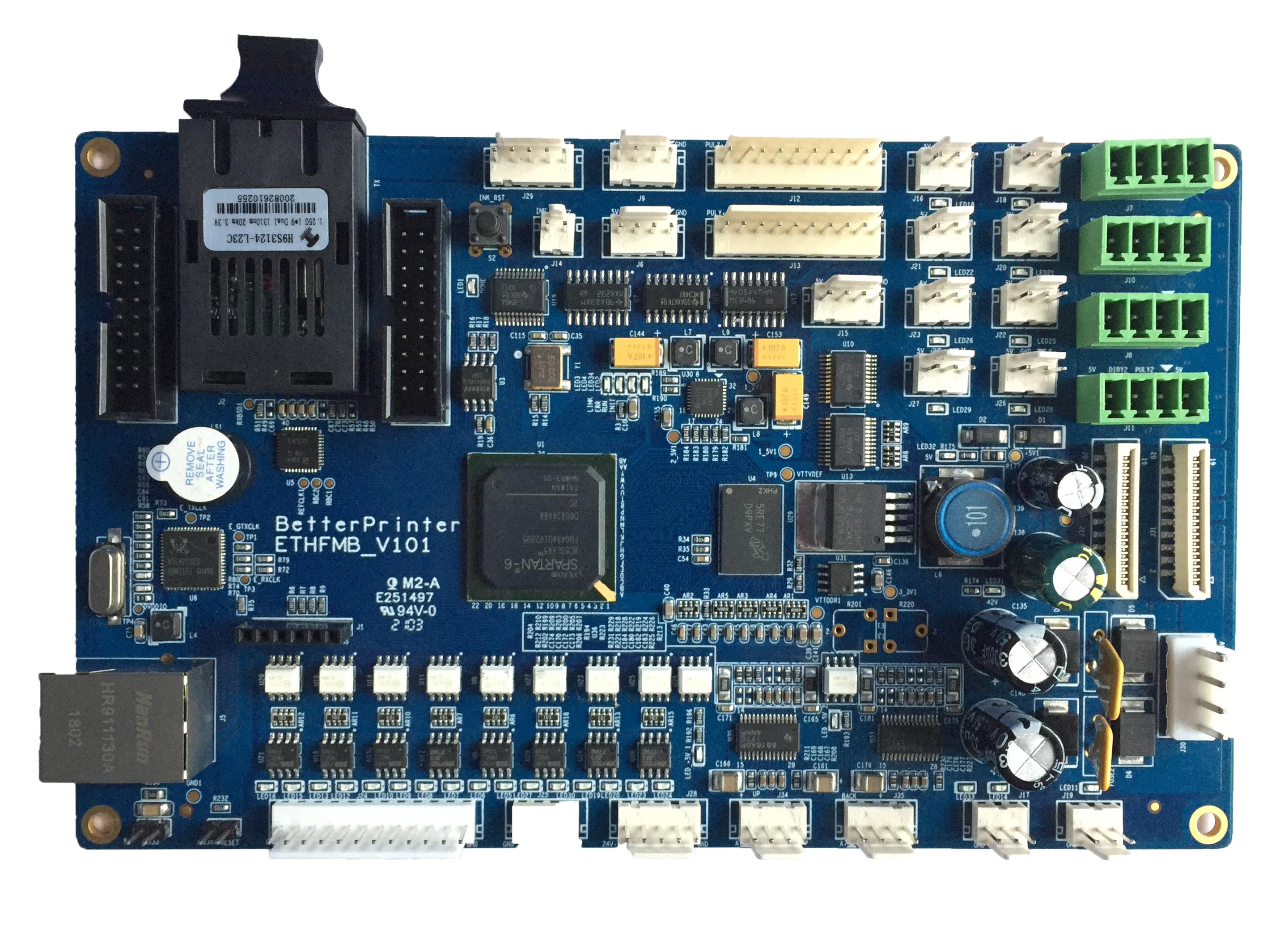 Network Interface XP600 Inkjet Printer Board 4 Head For White Ink Pyrography Printer