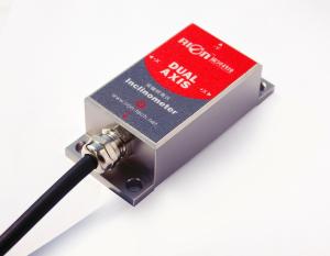 China Four Ways Inclinometer Switch X Y Axis IP67 Tilt Alarm Sensor With Buzzer wholesale