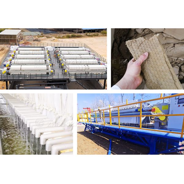 Industrial Water Filtration Filter Press Machine Horizontal Filter Press