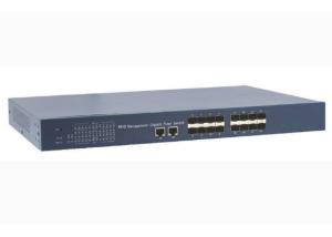 1000M SFP Power Over Ethernet Switch , 1310nm Fiber Optic To Ethernet Switch With 8K MAC