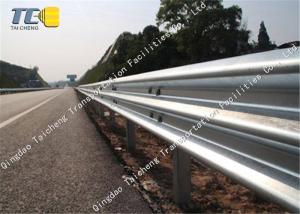 China Wave Metal Road Safety Barriers Bridge Guardrail For High Speed Highways wholesale