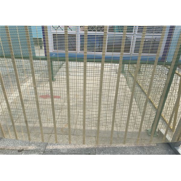 Anti-Climb Cut Powder Coated 358 High Security Prison Fence