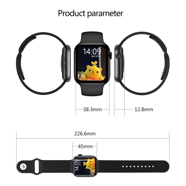 Fitness Tracker Apple Watch Series 4 Phone Calls , 1.54 Inch Smartwatch You Can Reply To Texts