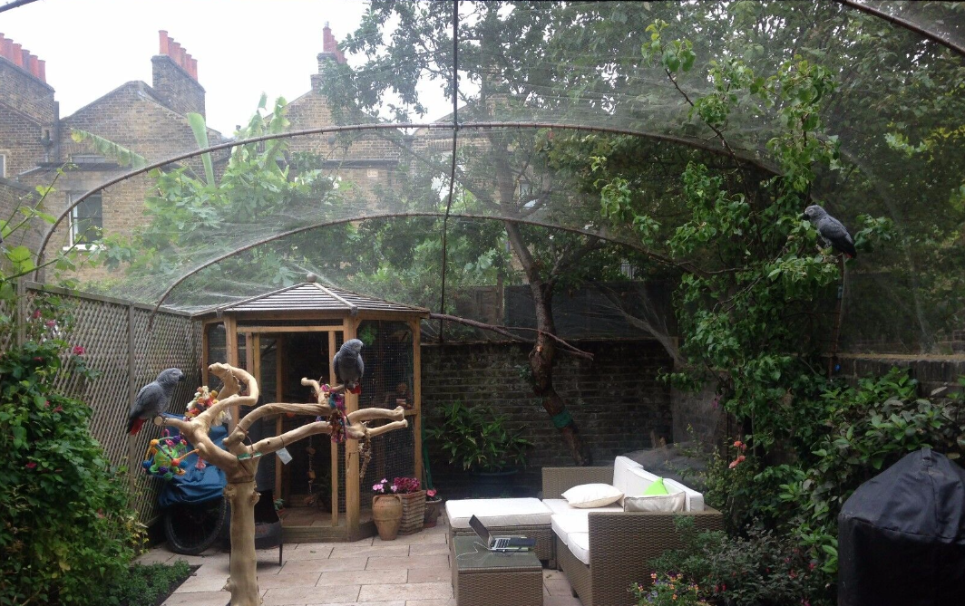 X Tend Aviary Wire Netting 304 Woven Knotted Cable Mesh Protection Cages