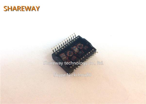 Quality Shielded / Unsheided Single port Ethernet Lan Transformer H5007ENL for sale