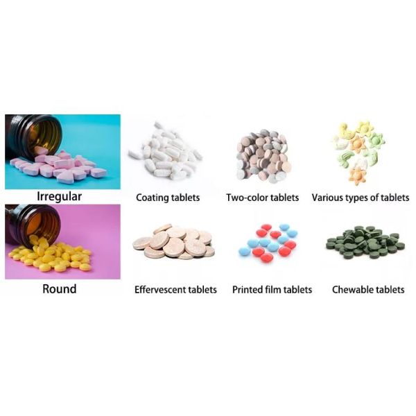 Auto Rotary Tablet Press Machine Pharma Industry Pill Press Machine