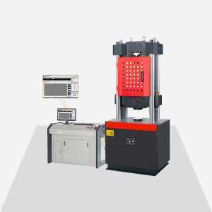 China Class 0.3 / 0.5 Electro Hydraulic Servo Pull Force Testing Machine 680mm 6-1000KN wholesale