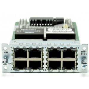 China 8-Port T1/E1 Cisco Module Hot-Swappable NIM For ISR Routers Voice &amp; Data Support wholesale