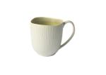 Shine Glaze Stoneware Dinnerware Sets With Irregular Shaped Embossed