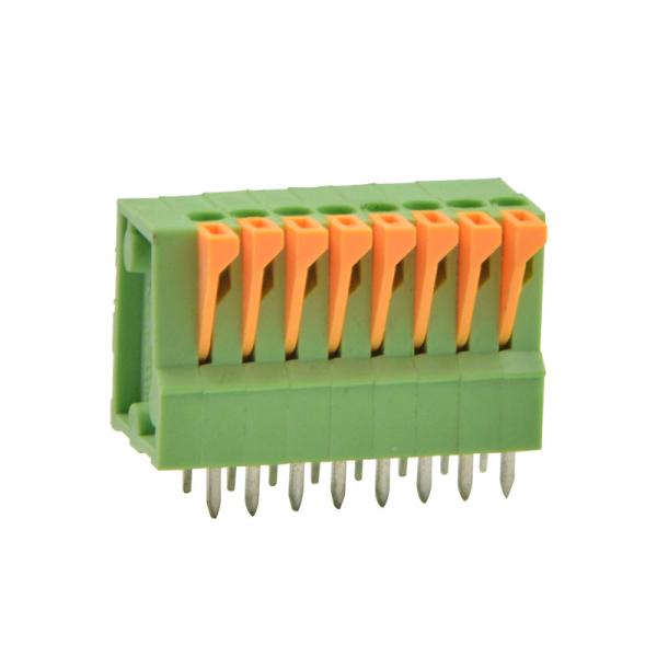 Quality KAIFENG 2.54 Mm Pitch Connector ,  Top Entry PCB Spring Terminal Connector for sale
